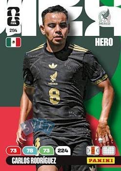 Carlos Rodriguez Mexico Panini FIFA World Cup 2026 Adrenalyn XL #294